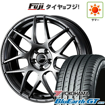 【新品国産車用5穴114.3】 夏タイヤ ホイール4本セット 225/45R19 ヨコハマ ブルーアース GT AE51 WEDS ウェッズスポーツ SA-27R 8.5J 19インチ(送料無料)｜フジコーポレーション