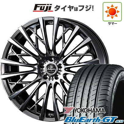 【新品国産車用5穴100】 夏タイヤ ホイール4本セット 225/40R19 ヨコハマ ブルーアース GT AE51 WEDS ウェッズ クレンツェ シュリット 855EVO 8J 19インチ(送料無料) 178,650円