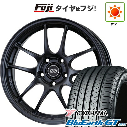 【新品国産車用5穴114.3】 夏タイヤ ホイール4本セット 225/40R18 ヨコハマ ブルーアース GT AE51 ENKEI エンケイ PerformanceLine PF01 8J 18インチ(送料無料)
