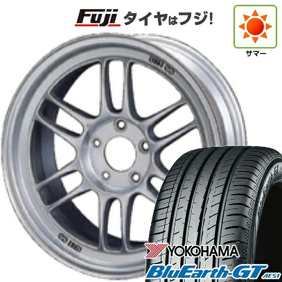 【新品国産車用5穴114.3】 夏タイヤ ホイール4本セット 225/40R18 ヨコハマ ブルーアース GT AE51 ENKEI エンケイ Racing RP-F1 8J 18インチ(送料無料)