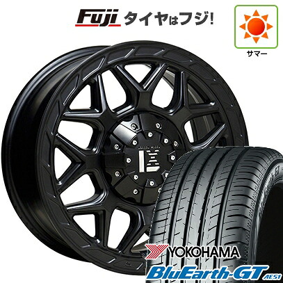 【新品】ヤリスクロス 夏タイヤ ホイール4本セット 205/65R16 ヨコハマ ブルーアース GT AE51 オフビート レクセル インフェルノ 7J 16インチ(送料無料)