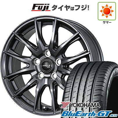 【新品国産車用5穴100】 夏タイヤ ホイール4本セット 195/65R15 ヨコハマ ブルーアース GT AE51 トピー シビラ NEXT X2 6J 15インチ(送料無料)