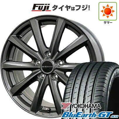 【新品国産車用5穴100】 夏タイヤ ホイール4本セット 195/65R15 ヨコハマ ブルーアース GT AE51 コスミック ディアヴォレット D.TEN 6J 15インチ(送料無料)