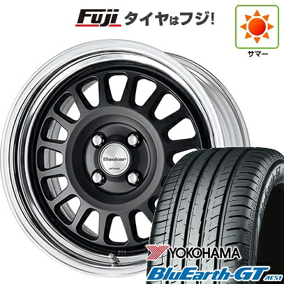 【新品国産車用5穴114.3】 夏タイヤ ホイール4本セット 225/40R18 ヨコハマ ブルーアース GT AE51 WORK ワーク シーカー FD 8J 18インチ(送料無料)