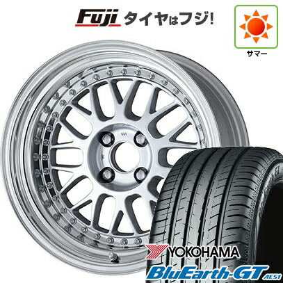 【新品国産車用5穴114.3】 夏タイヤ ホイール4本セット 205/65R16 ヨコハマ ブルーアース GT AE51 WORK ワーク マイスター M1 3P 6.5J 16インチ(送料無料)|フジコーポレーション