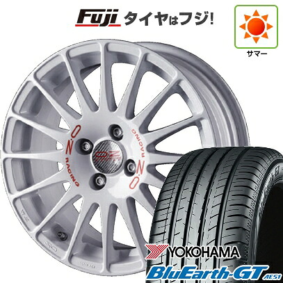 【新品国産車用5穴114.3】 夏タイヤ ホイール4本セット 215/55R17 ヨコハマ ブルーアース GT AE51 OZ スーパーツーリズモ WRC 7J 17インチ(送料無料)|フジコーポレーション