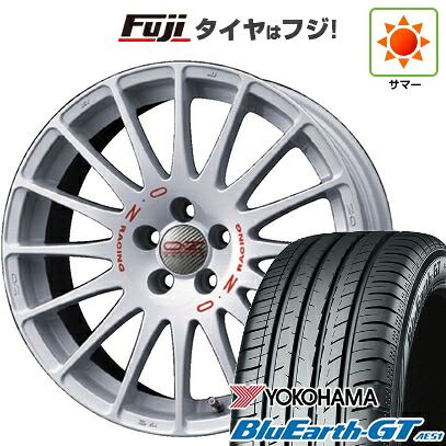 【新品国産車用5穴114.3】 夏タイヤ ホイール4本セット 225/40R18 ヨコハマ ブルーアース GT AE51 OZ スーパーツーリズモ WRC 8J 18インチ(送料無料) 171,150円