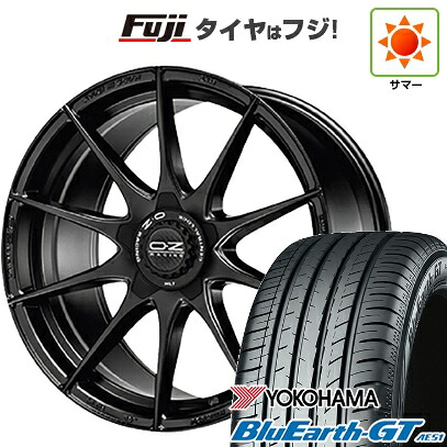 【新品国産車用5穴114.3】 夏タイヤ ホイール4本セット 225/50R18 ヨコハマ ブルーアース GT AE51 OZ フォーミュラHLT 8J 18インチ(送料無料)|フジコーポレーション
