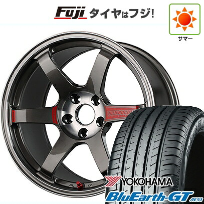 【新品国産車用5穴114.3】 夏タイヤ ホイール4本セット 225/45R19 ヨコハマ ブルーアース GT AE51 RAYS レイズ ボルクレーシング TE37 サーガ SL 8.5J 19インチ(送料無料)