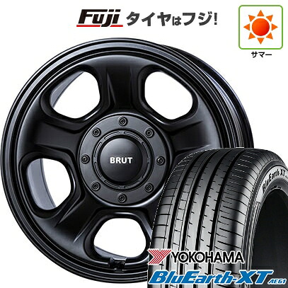 【新品】ライズ/ロッキー（ハイブリッド） 夏タイヤ ホイール4本セット 195/65R16 ヨコハマ ブルーアース XT AE61 トライスター BRUT BR-33 6.5J 16インチ(送料無料)｜フジコーポレーション
