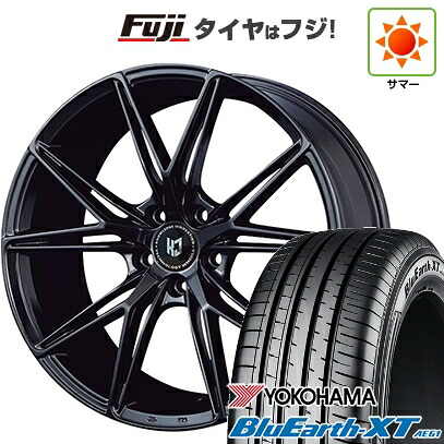 【新品国産車用5穴114.3】 夏タイヤ ホイール4本セット 225/50R18 ヨコハマ ブルーアース XT AE61 コーセイ レヴゲイン VW55S 8J 18インチ(送料無料) 101,695円
