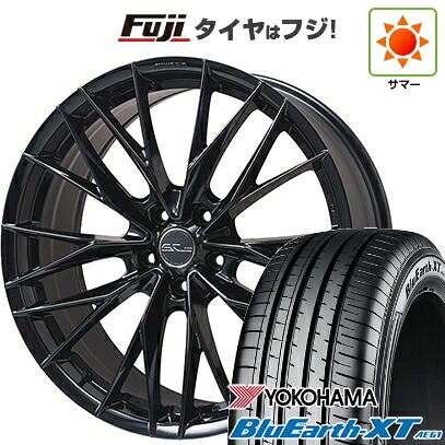 【新品国産車用5穴114.3】 夏タイヤ ホイール4本セット 225/50R18 ヨコハマ ブルーアース XT AE61 WORK ワーク シュヴァート ブルネン LX 7.5J 18インチ(送料無料)
