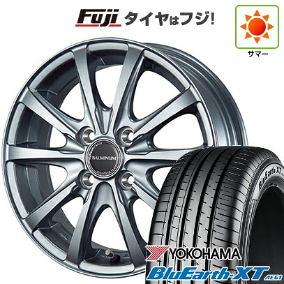 【新品】ライズ/ロッキー（ハイブリッド） 夏タイヤ ホイール4本セット 195/60R17 ヨコハマ ブルーアース XT AE61 ブリヂストン バルミナ LS10 6J 17インチ(送料無料)