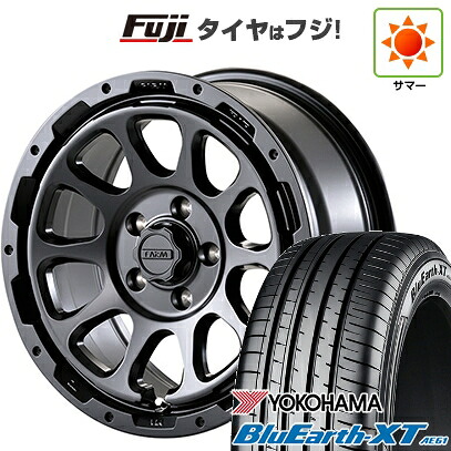 【新品】ヤリスクロス 夏タイヤ ホイール4本セット 205/65R16 ヨコハマ ブルーアース XT AE61 モーターファーム ファームD10 7J 16インチ(送料無料)|フジコーポレーション