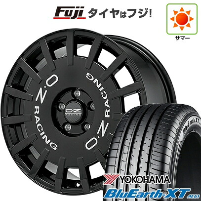 【新品国産車用5穴114.3】 夏タイヤ ホイール4本セット 215/60R17 ヨコハマ ブルーアース XT AE61 OZ ラリーレーシング 7J 17インチ(送料無料)|フジコーポレーション