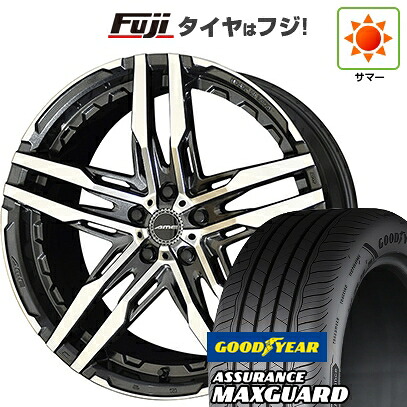 【新品国産車用5穴114.3】 夏タイヤ ホイール4本セット 225/45R19 グッドイヤー アシュアランス マックスガード(限定) 共豊 シャレン RG【限定】 8.5J 19インチ(送料無料) 130,200円
