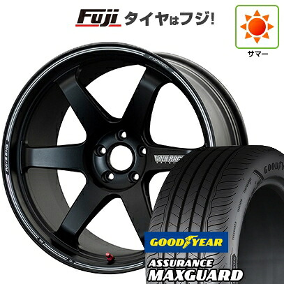 【新品国産車用5穴114.3】 夏タイヤ ホイール4本セット 225/45R19 グッドイヤー アシュアランス マックスガード(限定) RAYS レイズ ボルクレーシング TE37ULTRA トラックエディションII 8.5J 19インチ(送料無料)