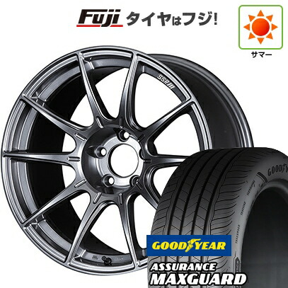 【新品国産車用5穴114.3】 夏タイヤ ホイール4本セット 225/45R19 グッドイヤー アシュアランス マックスガード(限定) SSR GT GTX01 8.5J 19インチ(送料無料)