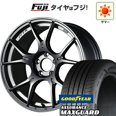 【新品国産車用5穴114.3】 夏タイヤ ホイール4本セット 225/45R19 グッドイヤー アシュアランス マックスガード(限定) SSR GT GTX02 8.5J 19インチ(送料無料)