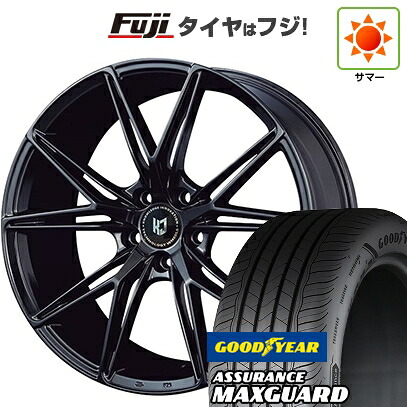 【新品国産車用5穴114.3】 夏タイヤ ホイール4本セット 225/45R19 グッドイヤー アシュアランス マックスガード(限定) コーセイ レヴゲイン VW55S 8.5J 19インチ(送料無料)