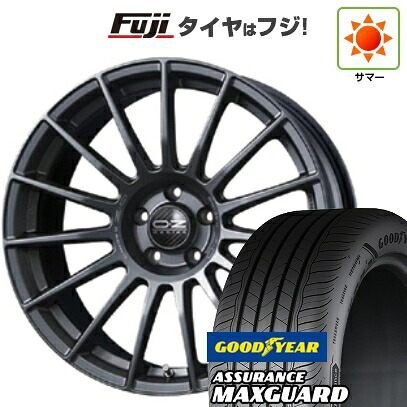 【新品国産車用5穴114.3】 夏タイヤ ホイール4本セット 225/45R19 グッドイヤー アシュアランス マックスガード(限定) OZ スーパーツーリズモ LM 8.5J 19インチ(送料無料)