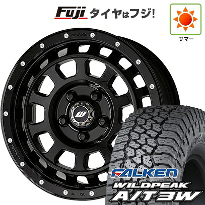 【新品】デリカD5 夏タイヤ ホイール4本セット 235/70R16 ファルケン ワイルドピーク A/T3W WORK ワーク クラッグ ティーグラビック MC+ 7J 16インチ(送料無料)