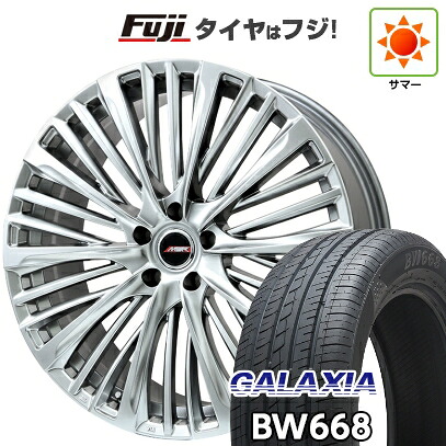 【新品国産車用5穴114.3】 夏タイヤ ホイール4本セット 225/55R19 ギャラクシア BW668(限定) プレミックス MER-X 8J 19インチ(送料無料)