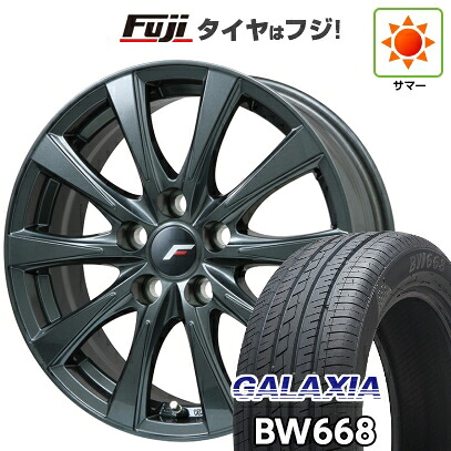 【新品】40系アルファード/ヴェルファイア用 夏タイヤ ホイール4本セット 225/55R19 ギャラクシア BW668(限定) レアマイスター LF-イゾラII ガンメタリック(平座ナット) 7J 19インチ(送料無料)