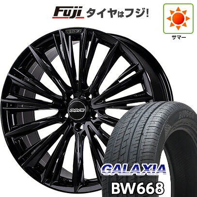 【新品国産車用5穴114.3】 夏タイヤ ホイール4本セット 225/55R19 ギャラクシア BW668(限定) RAYS レイズ ベルサス クラフトコレクション ヴォウジェ LIMITED (GX) 8J 19インチ(送料無料) 106,900円