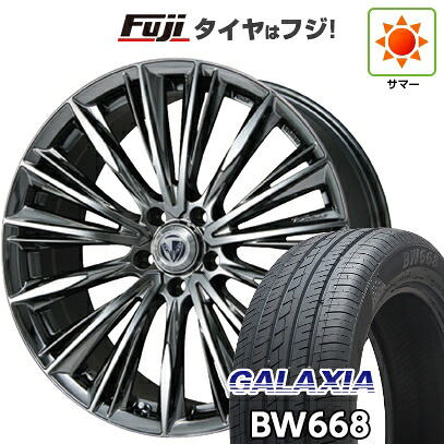 【新品】40系アルファード/ヴェルファイア用 夏タイヤ ホイール4本セット 225/55R19 ギャラクシア BW668(限定) RAYS レイズ ベルサス ストラテジーア ヴォウジェ 8J 19インチ(送料無料)