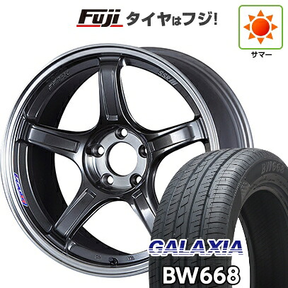 【新品国産車用5穴114.3】 夏タイヤ ホイール4本セット 235/55R19 ギャラクシア BW668(限定) SSR GT GTX03 8.5J 19インチ(送料無料) 107,400円