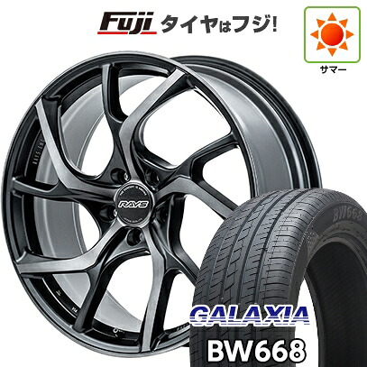 【新品国産車用5穴114.3】 夏タイヤ ホイール4本セット 235/55R19 ギャラクシア BW668(限定) RAYS レイズ VMF C-01 PREMIUM 8.5J 19インチ(送料無料)