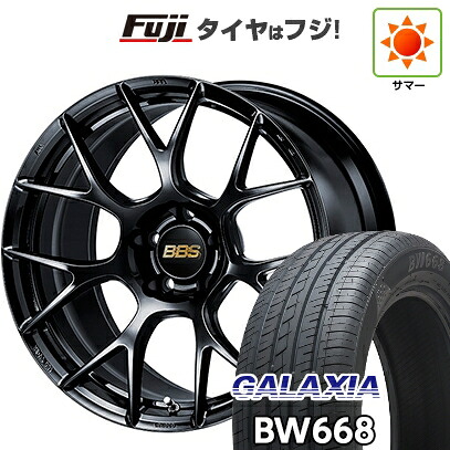 【新品国産車用5穴114.3】 夏タイヤ ホイール4本セット 235/55R19 ギャラクシア BW668(限定) BBS JAPAN RE-V7 7.5J 19インチ(送料無料)