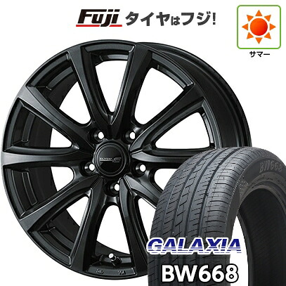 【新品国産車用5穴114.3】 夏タイヤ ホイール4本セット 235/55R19 ギャラクシア BW668(限定) WEDS ウェッズ エリシア 7.5J 19インチ(送料無料)