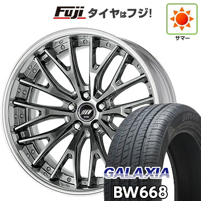 【新品】40系アルファード/ヴェルファイア用 夏タイヤ ホイール4本セット 225/55R19 ギャラクシア BW668(限定) WORK ワーク バックレーベルジースト BSTX 8J 19インチ(送料無料)