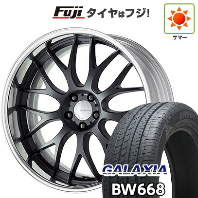 【新品国産車用5穴114.3】 夏タイヤ ホイール4本セット 235/55R19 ギャラクシア BW668(限定) WORK ワーク グノーシスRX RXM 8.5J 19インチ(送料無料)