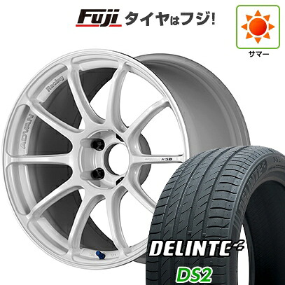 【新品国産車用5穴114.3】 夏タイヤ ホイール4本セット 215/50R18 デリンテ DS2(限定) ヨコハマ アドバンレーシング RSIII 7.5J 18インチ(送料無料)