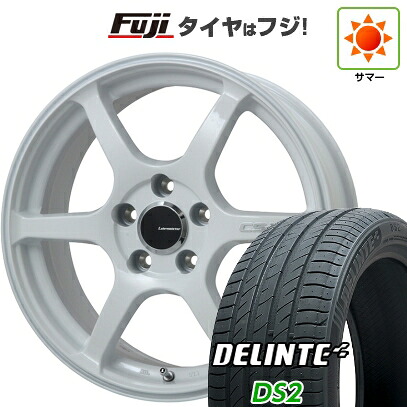 【新品】シエンタ 2022- 夏タイヤ ホイール4本セット 205/45R17 デリンテ DS2(限定) レアマイスター CS-V6(ホワイト) 7J 17インチ(送料無料)|フジコーポレーション