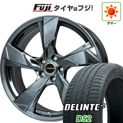 【新品国産車用5穴114.3】 夏タイヤ ホイール4本セット 245/40R19 デリンテ DS2(限定) プレミックス ヴェランV(BMC) 8J 19インチ(送料無料)|フジコーポレーション