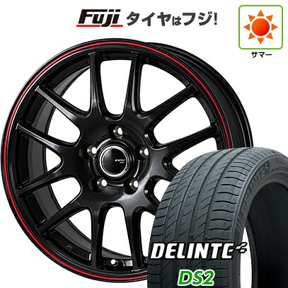 【新品国産車用5穴100】 夏タイヤ ホイール4本セット 205/50R17 デリンテ DS2(限定) モンツァ JPスタイル ジェファ 7J 17インチ(送料無料)