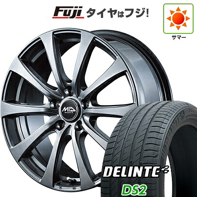 【新品国産車用5穴114.3】 夏タイヤ ホイール4本セット 215/50R18 デリンテ DS2(限定) MID WHEELS G10 7.5J 18インチ(送料無料)