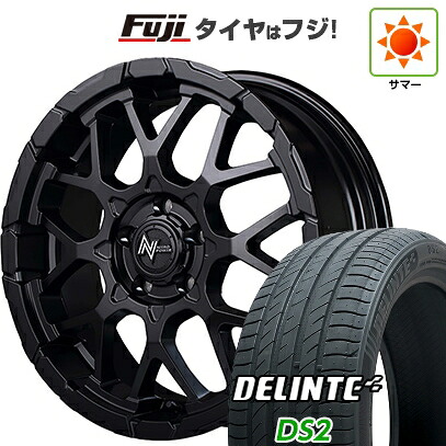 【新品国産車用5穴114.3】 夏タイヤ ホイール4本セット 215/50R18 デリンテ DS2(限定) MID WHEELS NITRO POWER M28 バレットS 7J 18インチ(送料無料)
