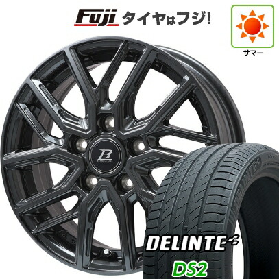 【新品】シエンタ 2022- 夏タイヤ ホイール4本セット 185/65R15 デリンテ DS2(限定) ブランドルライン ヴァレーゼ ディープグレー 5.5J 15インチ(送料無料)