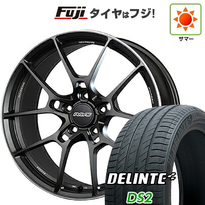 【新品国産車用5穴114.3】 夏タイヤ ホイール4本セット 245/40R19 デリンテ DS2(限定) RAYS レイズ ボルクレーシング G025 8J 19インチ(送料無料)