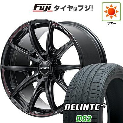 【新品国産車用5穴114.3】 夏タイヤ ホイール4本セット 245/45R19 デリンテ DS2(限定) RAYS レイズ ベルサス VV25R 8.5J 19インチ(送料無料)|フジコーポレーション