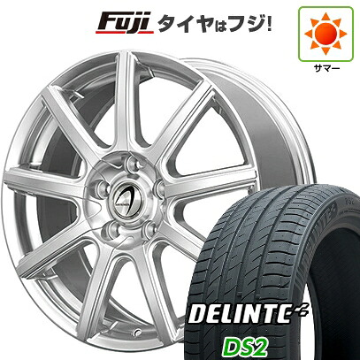 【新品国産車用5穴114.3】 夏タイヤ ホイール4本セット 205/65R15 デリンテ DS2(限定) テクノピア アルテミス NS9 6J 15インチ(送料無料)