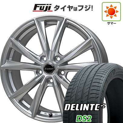 【新品】フリード 5穴/114 夏タイヤ ホイール4本セット 185/65R15 デリンテ DS2(限定) ホットスタッフ エクスターST 6J 15インチ(送料無料)|フジコーポレーション