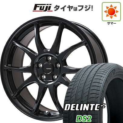 【新品】フリード クロスター 夏タイヤ ホイール4本セット 185/65R15 デリンテ DS2(限定) ホットスタッフ ジースピード G-06【限定】 6J 15インチ(送料無料)