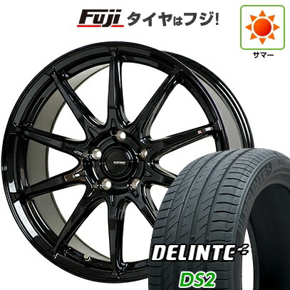 【新品】シエンタ 2022- 夏タイヤ ホイール4本セット 185/65R15 デリンテ DS2(限定) ホットスタッフ ジースピード G-05 6J 15インチ(送料無料)