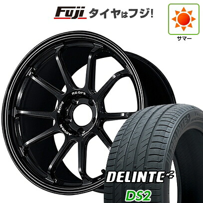 【新品国産車用5穴114.3】 夏タイヤ ホイール4本セット 245/40R19 デリンテ DS2(限定) ヨコハマ アドバンレーシング RZ-DF2 8.5J 19インチ(送料無料)